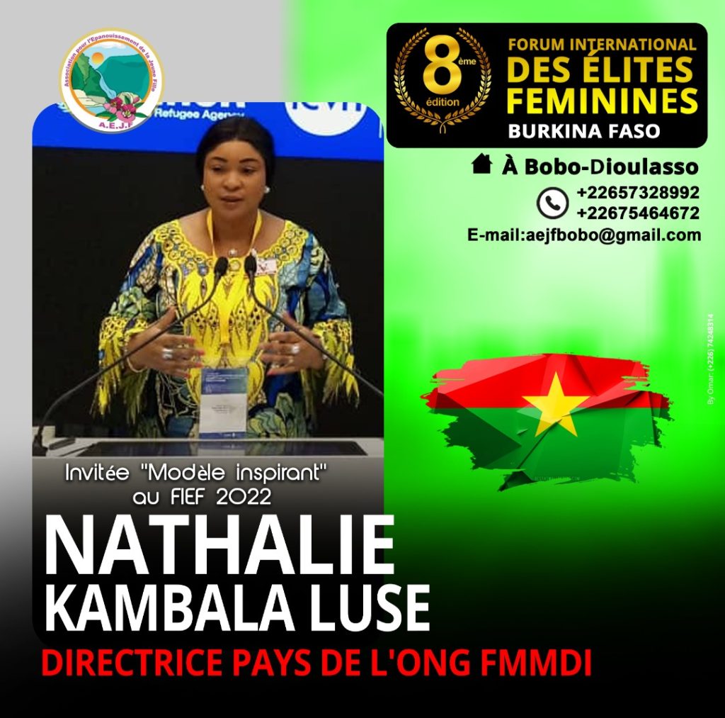 La Directice-pays de Fmmdi-Ong participe au 8ème Forum International des élites féminines.