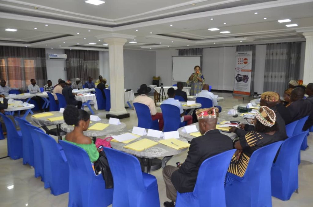 40 Chefs coutumiers et leaders religieux formés à Kananga sur les violences basées sur genre, l&rsquo;exploitation et abus sexuel ainsi que la masculinité positive.