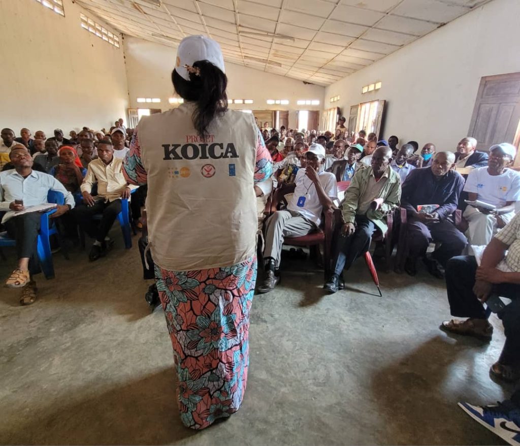 Projet KOICA : Les campagnes de sensibilisation communautaire sur la transformation des nomes socioculturelles pour la promotion de l&rsquo;égalité des sexes.