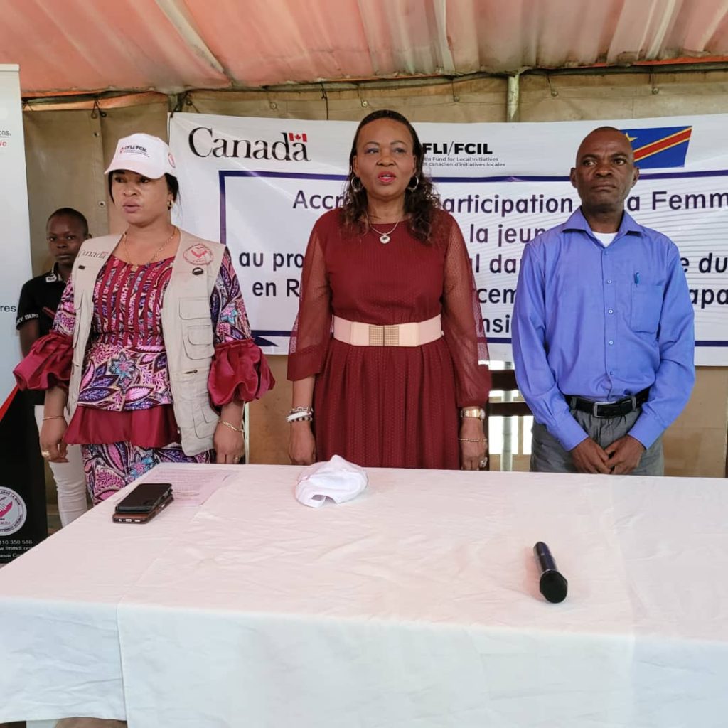 L&rsquo;ONG Femme main dans la main pour le développement intégral, FMMDI, lance le projet : « Accroître la participation  de la Femme et de la jeune fille au processus électoral dans la province du Kasaï par le renforcement de leurs capacités et la sensibilisation  » 