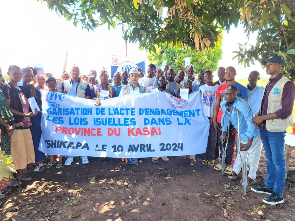 FMMDI ONG devant les Communautés pour Vulgariser l’acte d’engagement et des Lois Usuelles au Kasaï