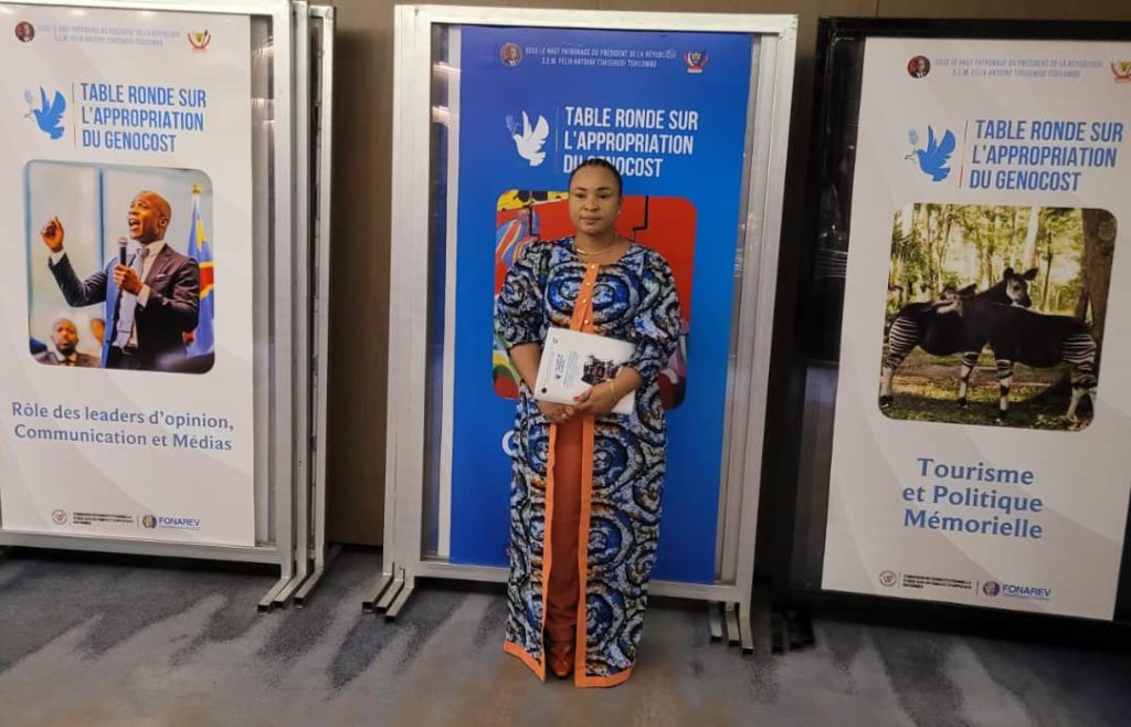 Table ronde sur le GENECOST : Nathalie Kambala salue les engagements pris par les parties prenantes en faveur des victimes 