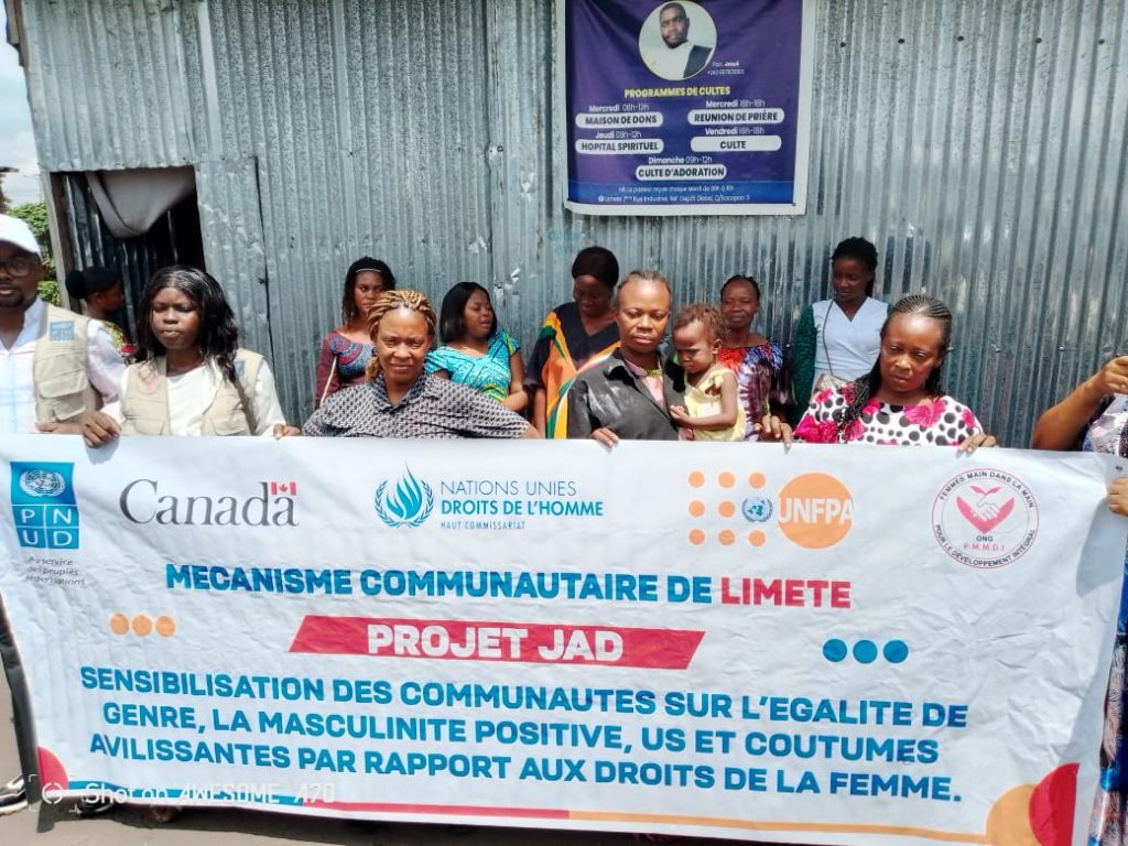 Kinshasa : FMMDI-ONG sensibilise les croyants de l&rsquo;église Paradoxe Référenciel à la prévention des VBG et promotion des droits des femmes à Limete