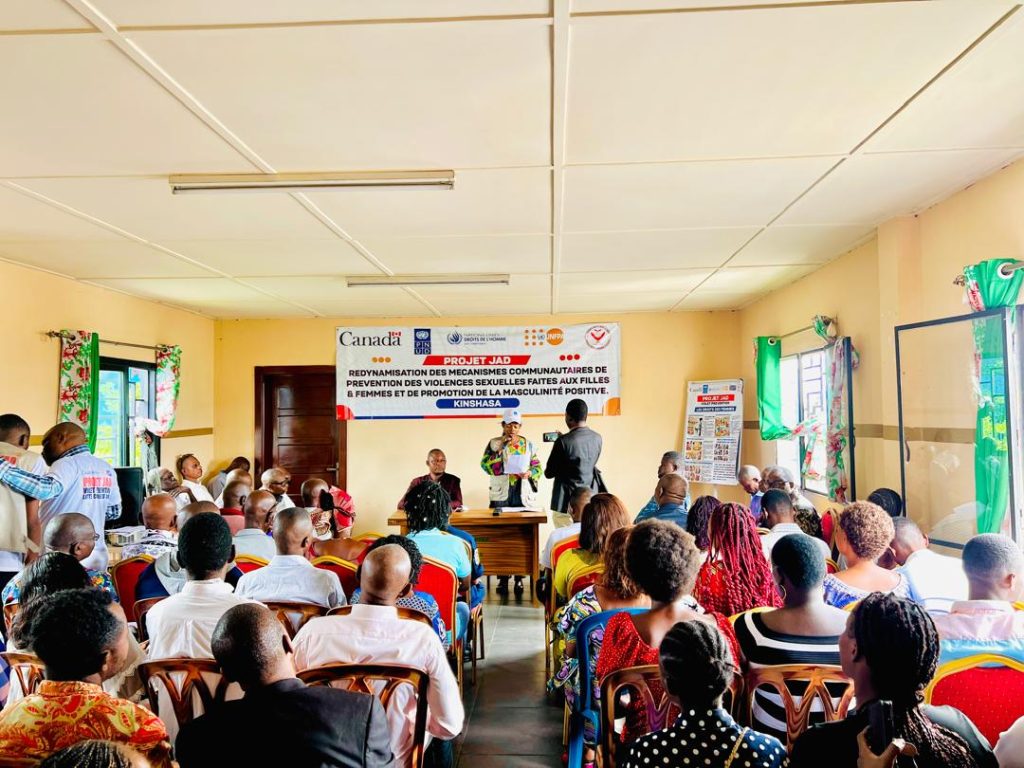 Kinshasa / Prévention des VBG: l’ONG FMMDI et le PNUD redynamisent les mécanismes communautaires de Ngaba pour une sensibilisation accrue de la population 